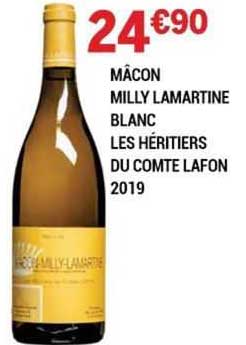 mâcon milly lamartine blanc les héritiers du comte lafon 2019