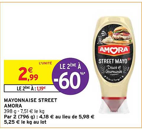 mayonnaise street amora