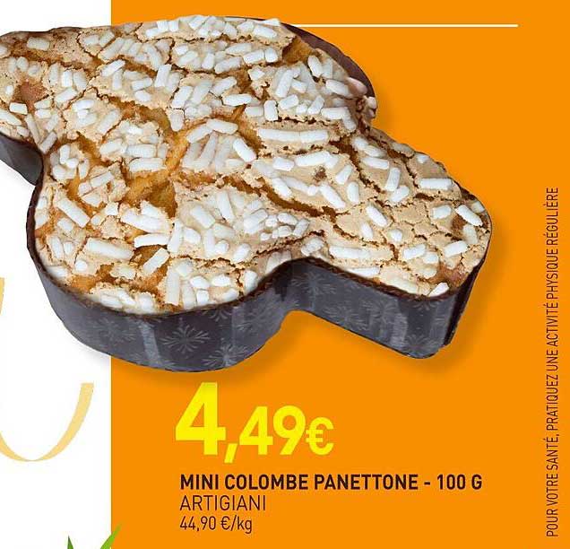 mini colombe panettone