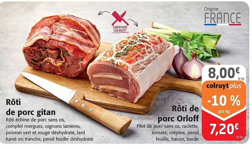 Rôti De Porc Gitan Ou Rôti De Porc Orloff
