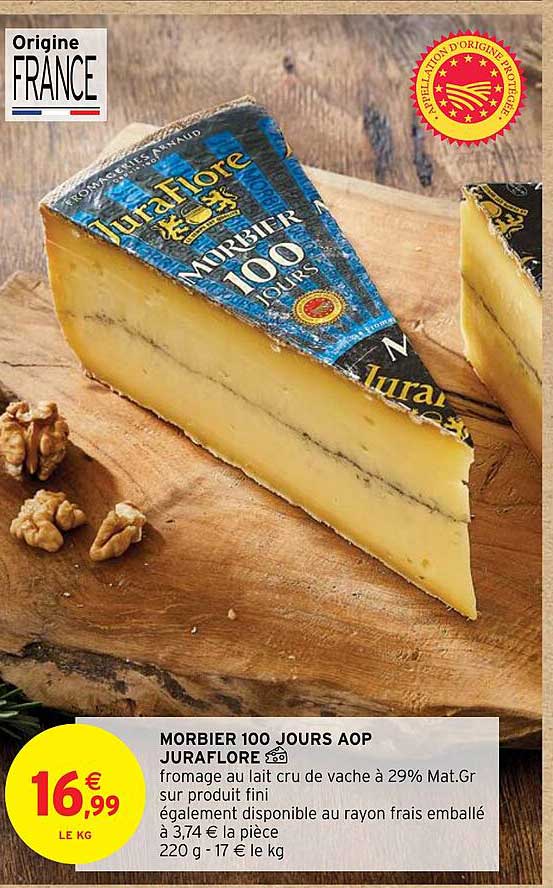 morbier 100 jours aop juraflore