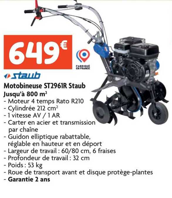 motobineuse ST2961R staub