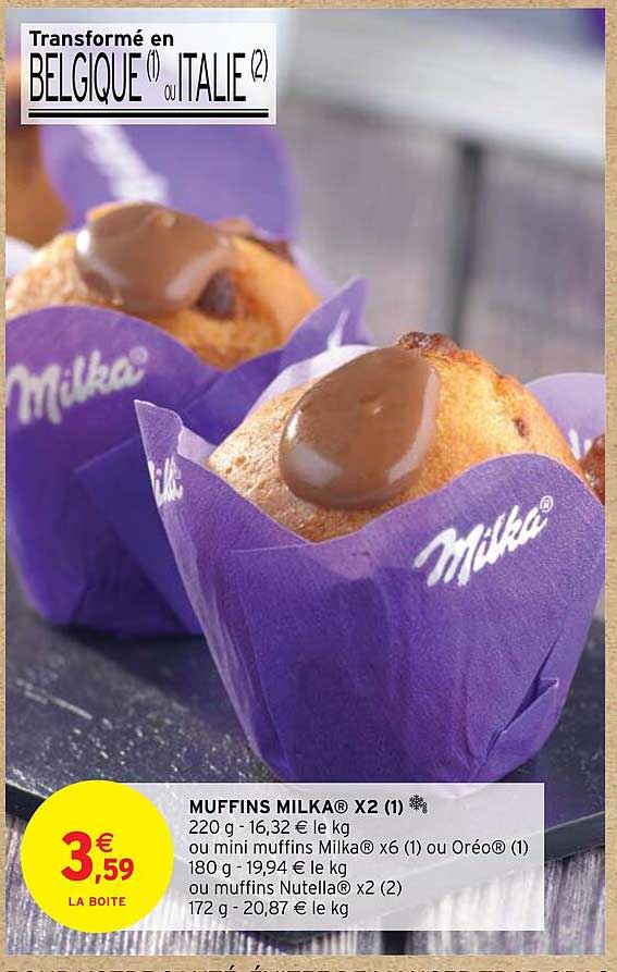 Muffins Milka