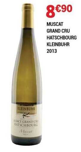 muscat grand cru hatschbourg kleinbuhr 2013