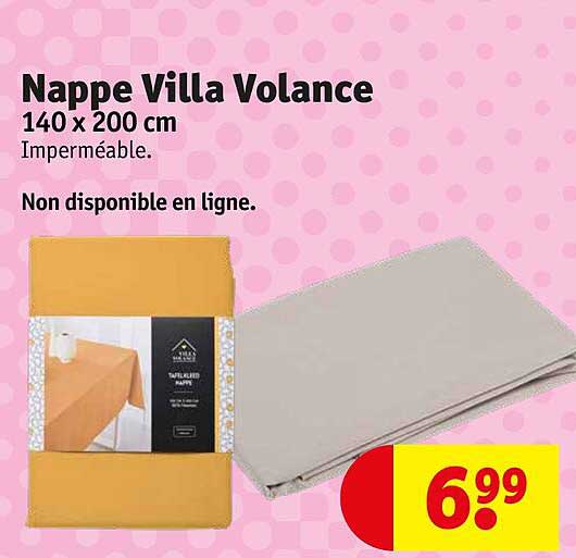 nappe villa volance 140 x 200 cm