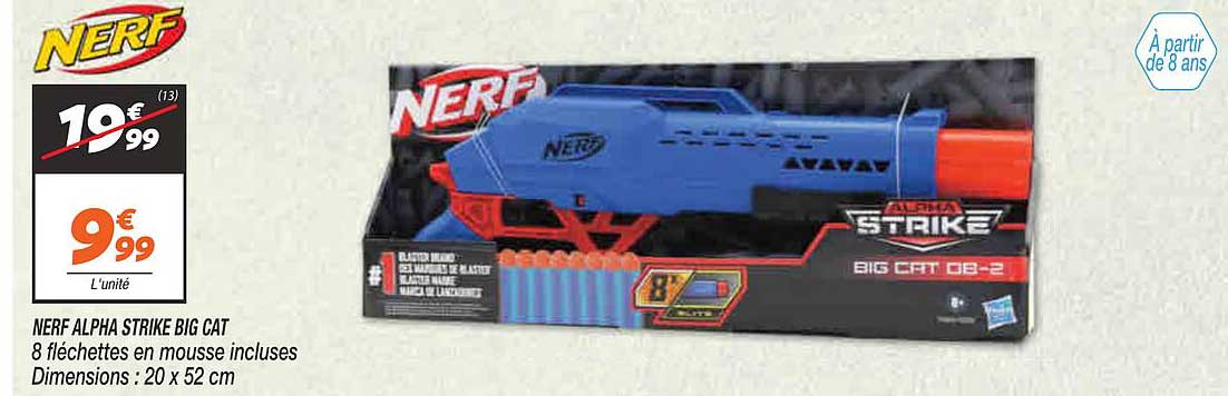 nerf alpha strike big cat