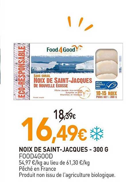 noix de saint-jacques food4good