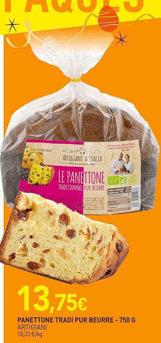 panettone tradi pur beurre