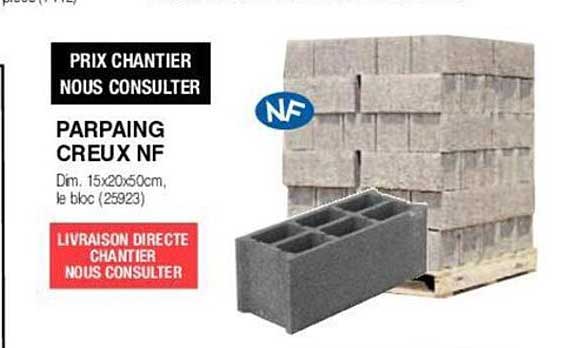 parpaing creux nf