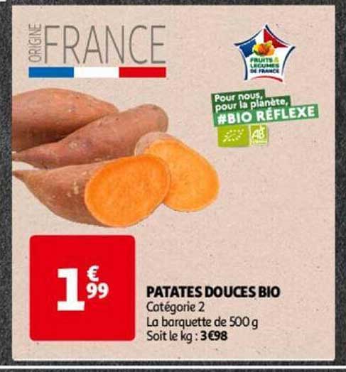 patates douces bio