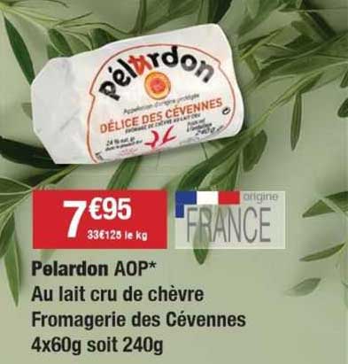 Pelardon Aop Au Lait Cru De Chèvre Fromagerie Des Cévennes