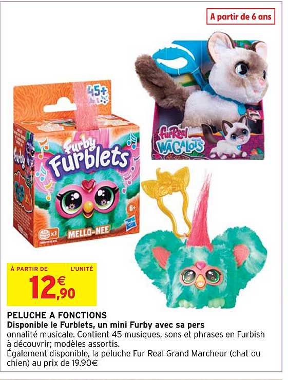 peluche à fonctions