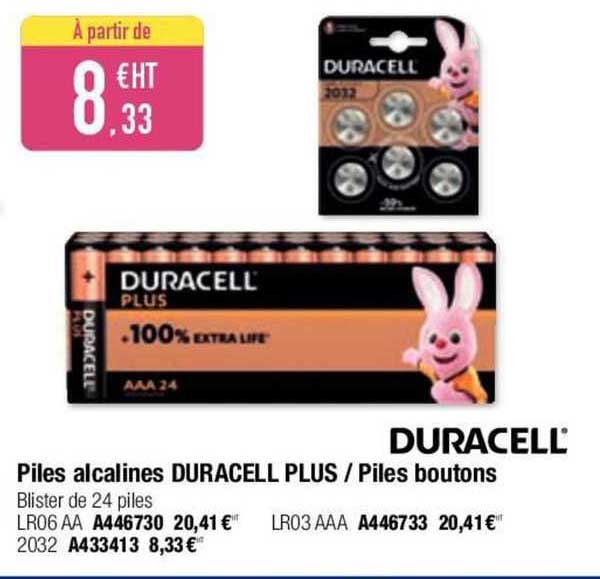 piles alcalines duracelle plus piles boutons