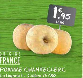 pomme chanteclerc