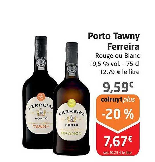 Porto Tawny Ferreira Rouge Ou Blanc