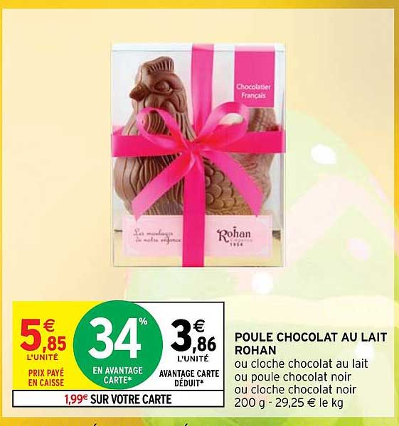 Poule Chocolat Au Lait Rohan