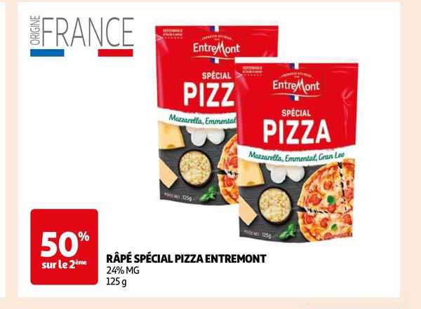 Râpé Spécial Pizza Entremont