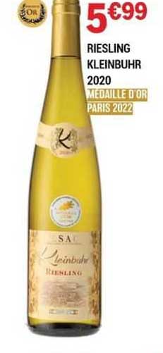 riesling kleinbuhr 2020