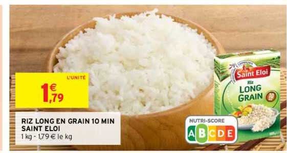 riz long en grain 10 min saint éloi