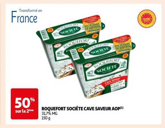 Roquefort Société Cave Saveur Aop