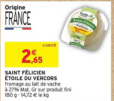 saint félicien étoile du vercors