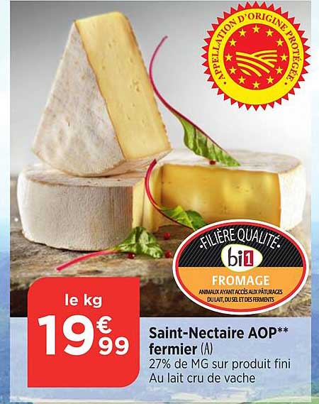 Saint-nectaire Aop Fermier