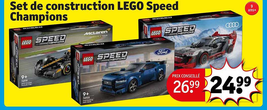 set de construction lego speed champions