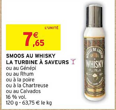 smoos au whisky la turbine à saveurs