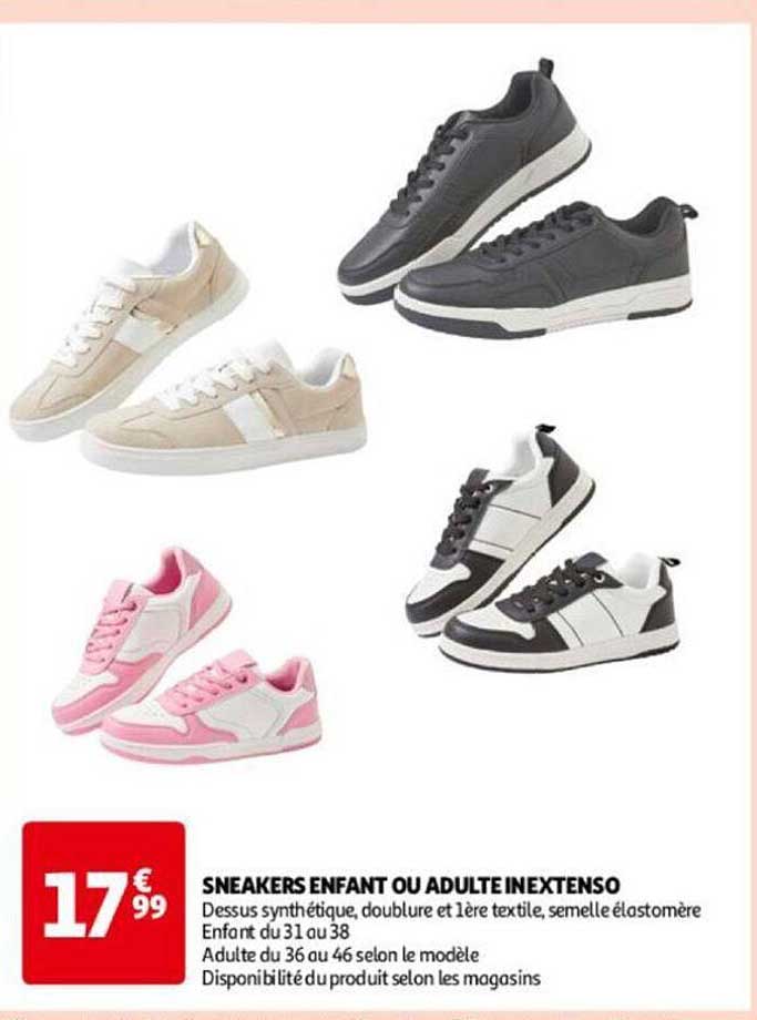 Sneakers Enfant Ou Adulte Inextenso
