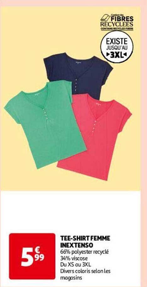 Tee-shirt Femme Inextenso