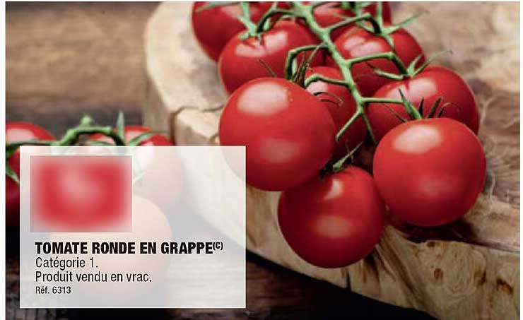 Tomates Ronde En Grappe