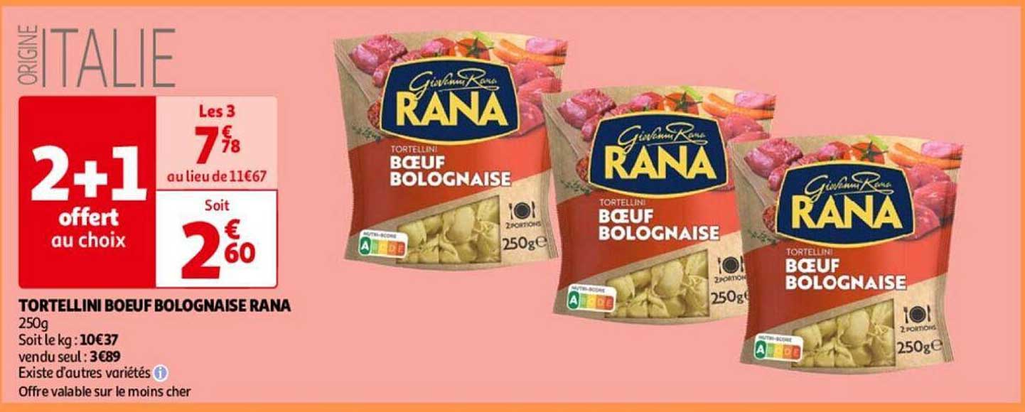 Tortellini Boeuf Bolognaise Rana