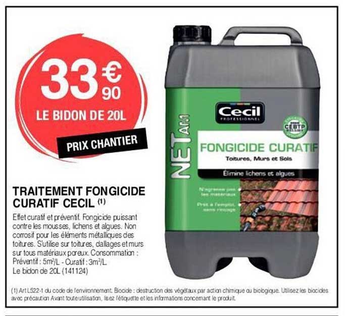 traitement fongicide curatif cecil