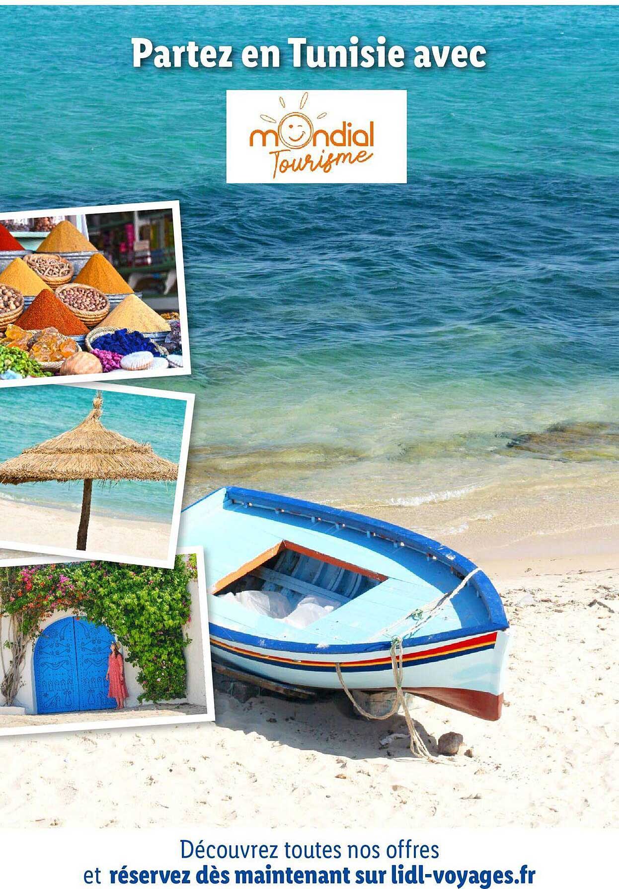 Tunisie Avec Mondial Tourisme