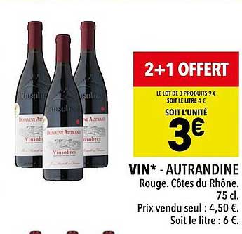 Vin - Autrandine