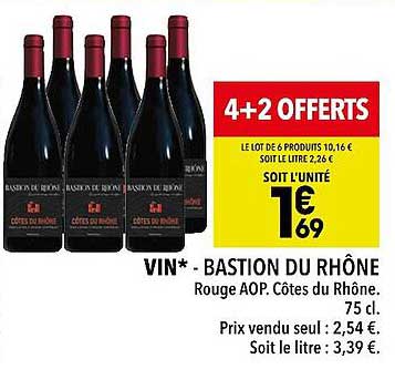 vin - bastion du rhône