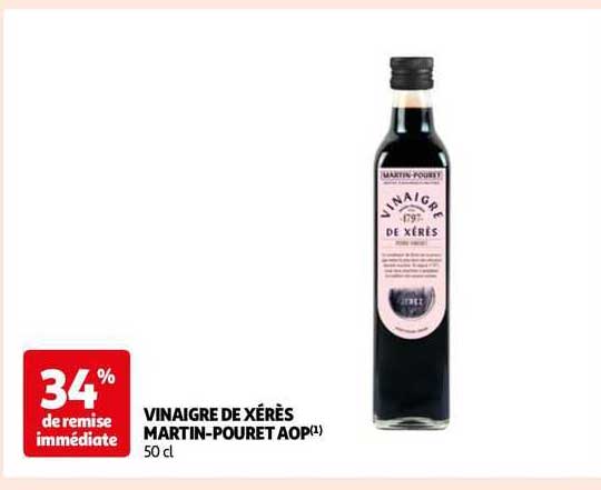 vinaigre de xérès martin-pouret aop