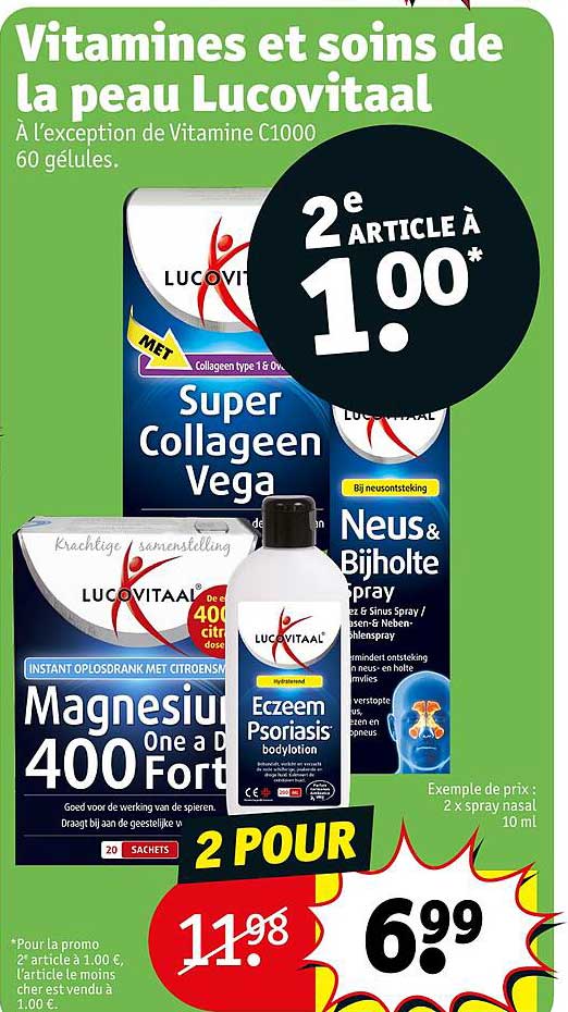 Vitamines Et Soins De La Peau Lucovitaal