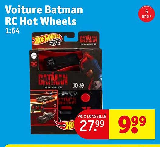 voiture batman rc hot wheels