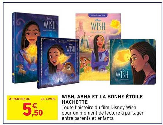wish, asha et la bonne étoile hachette