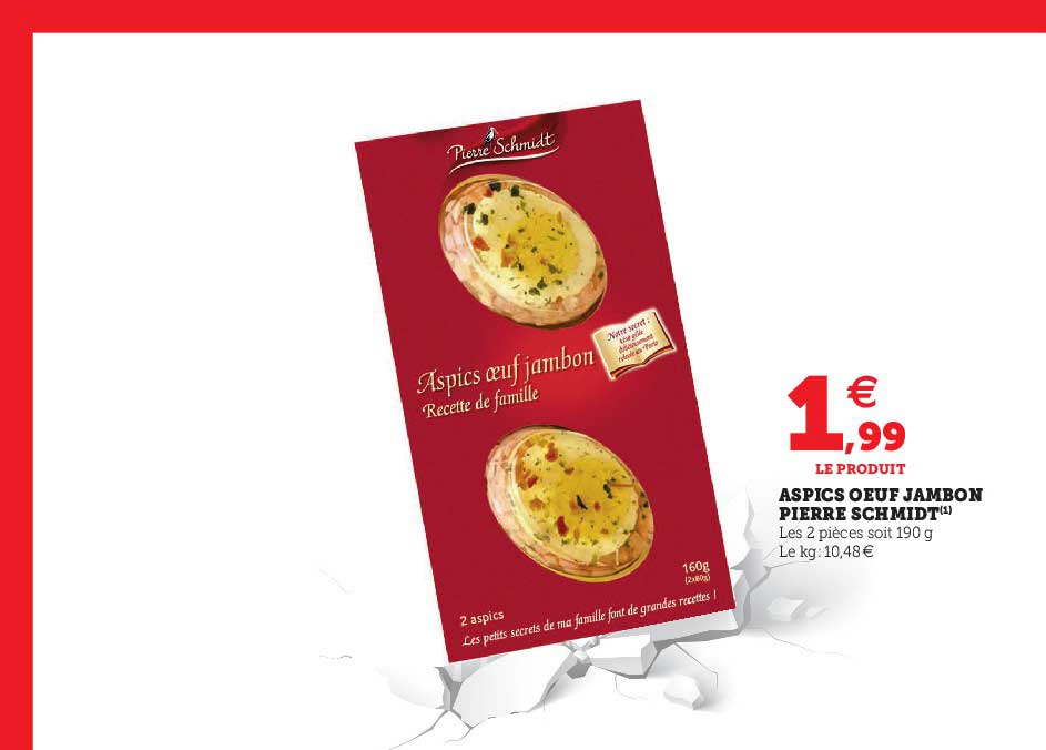 aspics oeuf jambon pierre schimidt