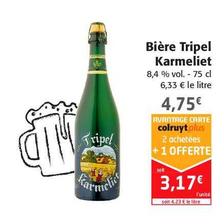 Bière Tripel Karmeliet