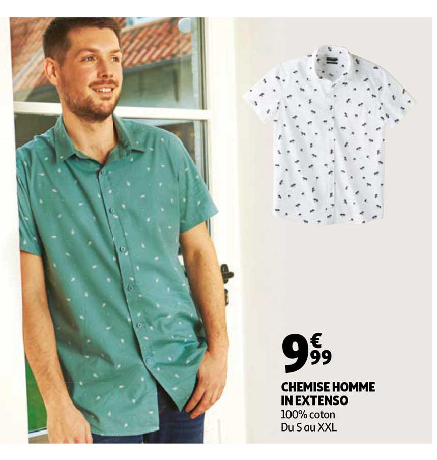 chemise homme in extenso