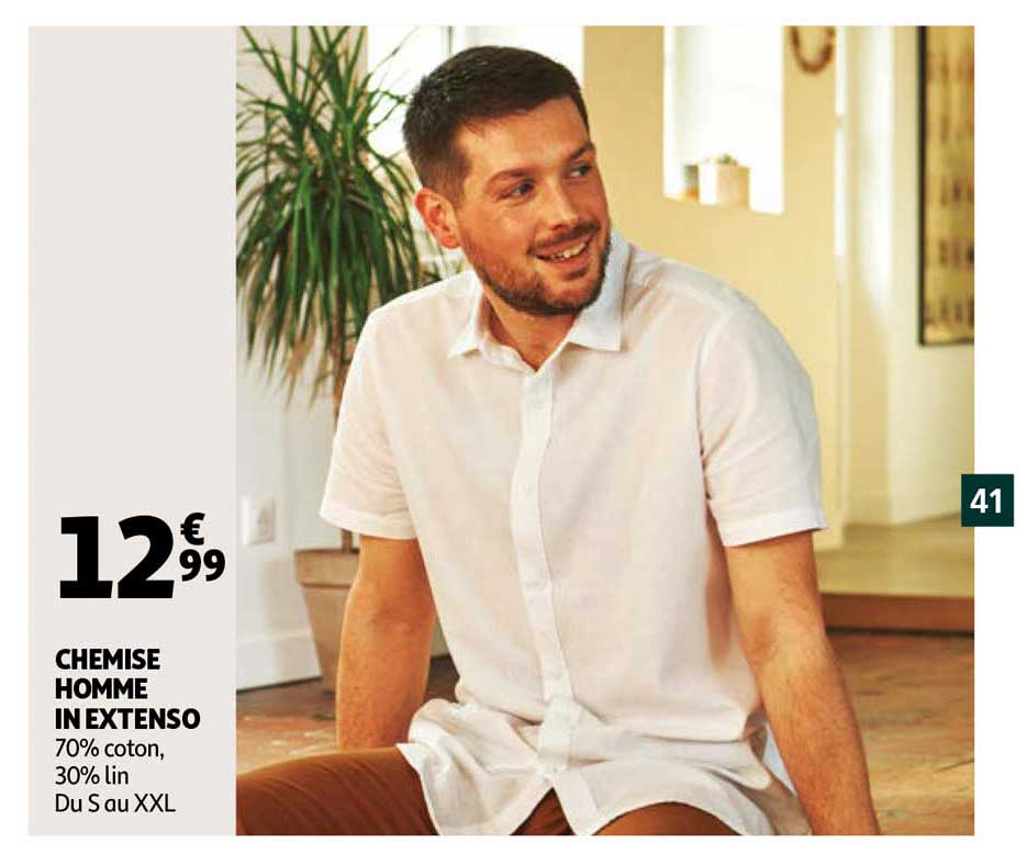 chemise homme in extenso