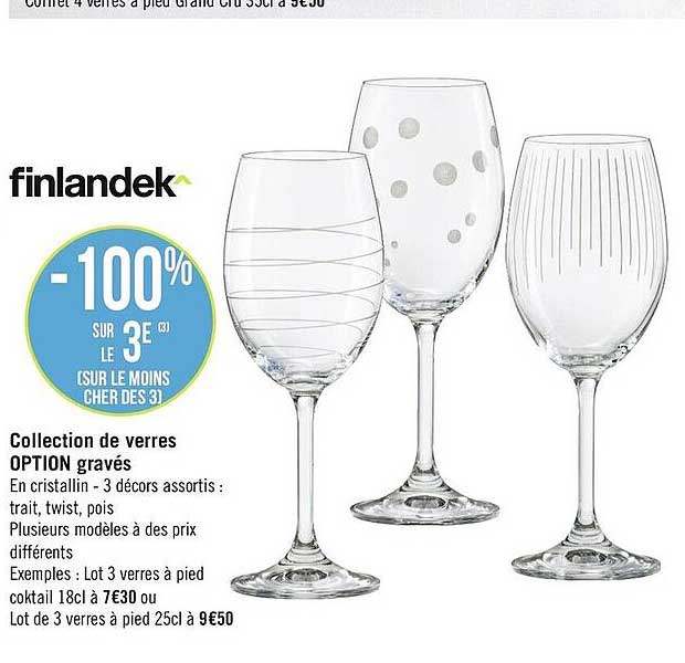 collection de verres option gravés finlandek^