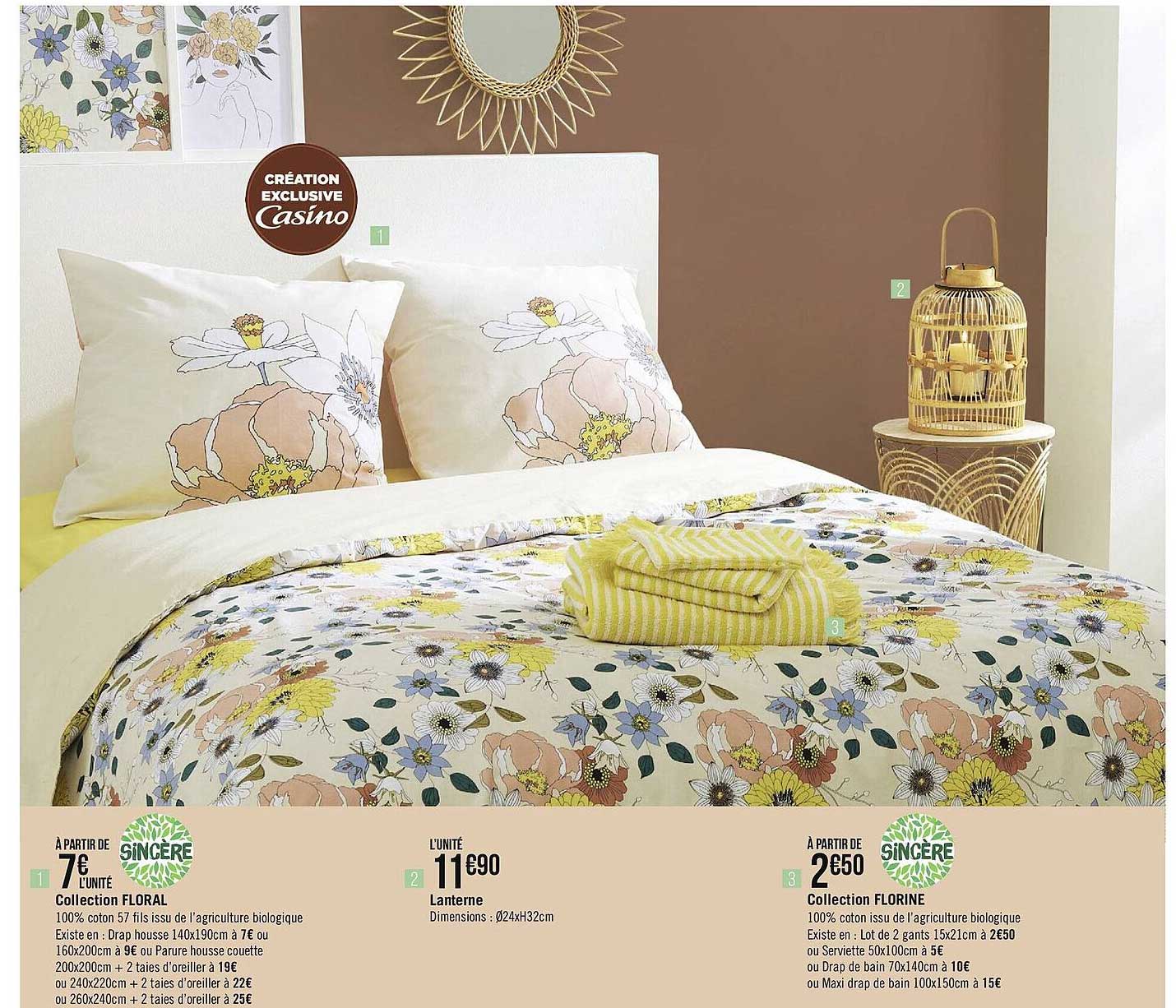 Collection Floral, Lanterne, Collection Florine Sincère