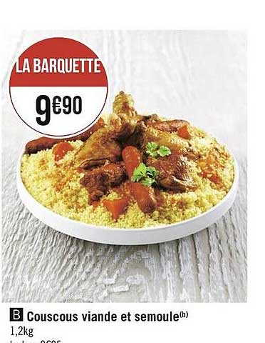 Couscous Viande Et Semoule