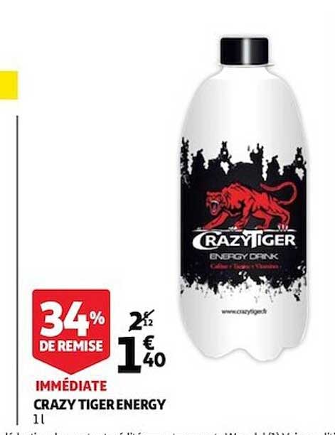 crazy tiger energy