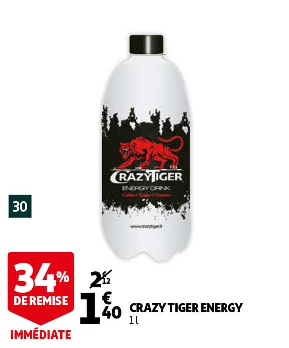 crazy tiger energy