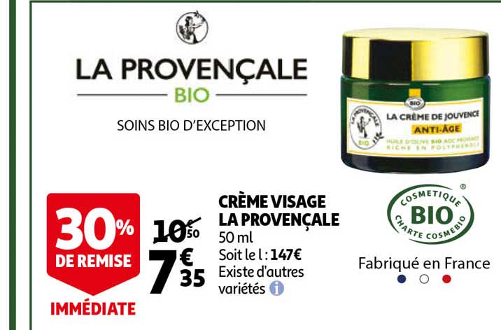 Crème Visage La Provençale